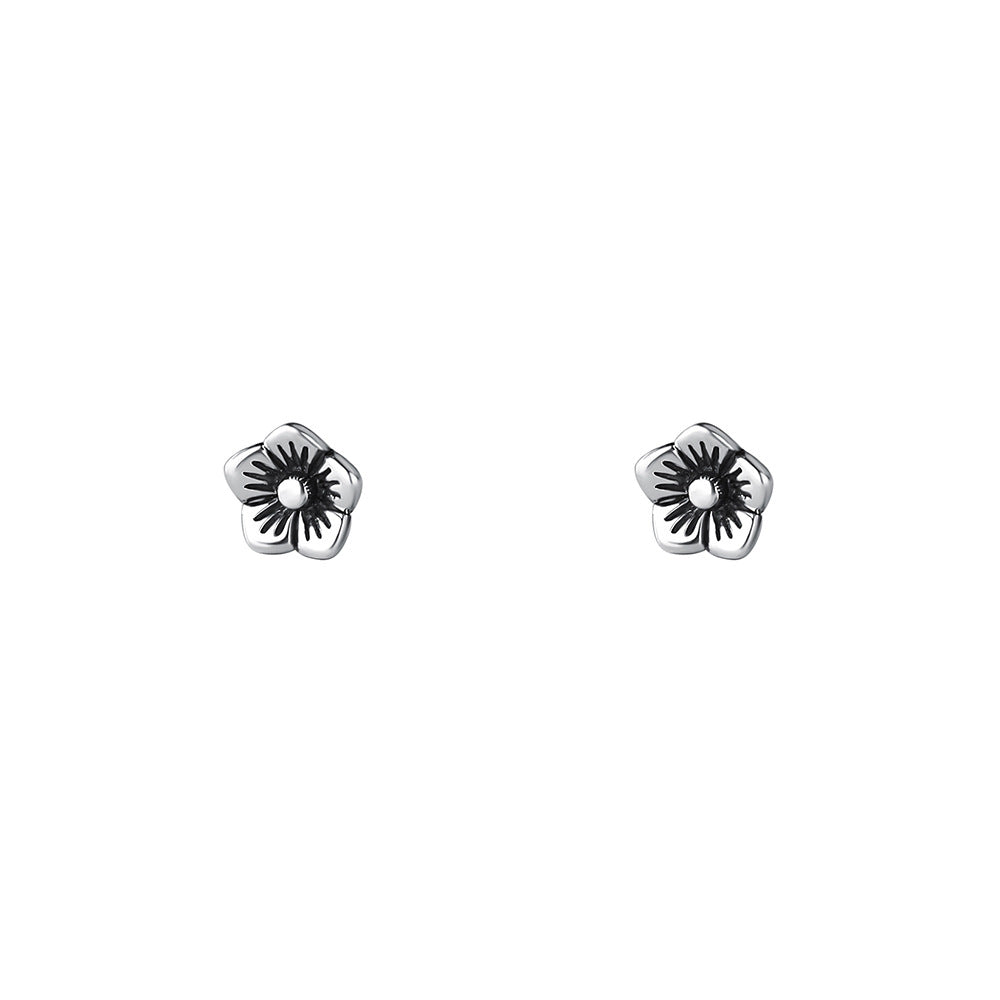 C廠 韓國韓版薔薇花S999足銀耳環批發 折扣@洽客服 26.04.W3「E3283」
