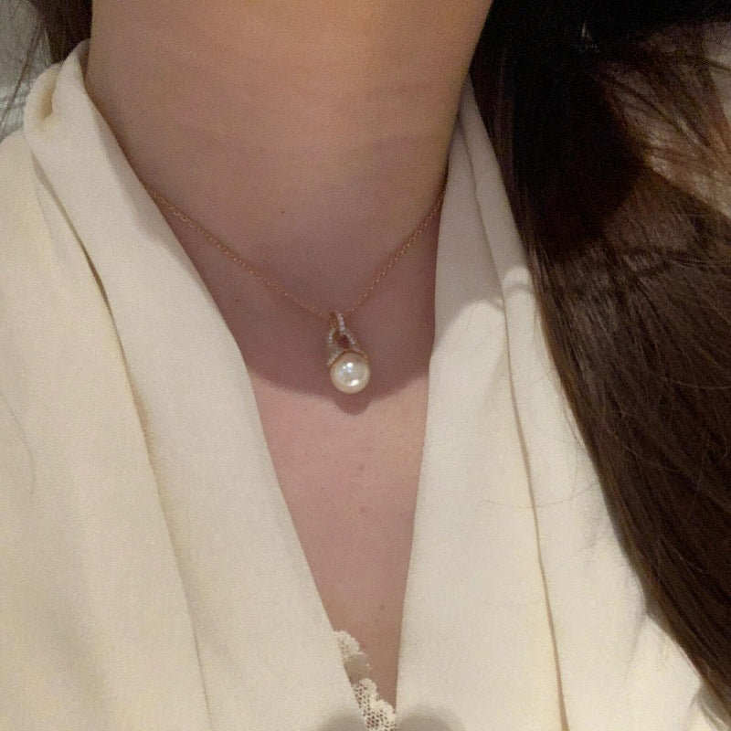 A2廠 韓國韓版鋯石珍珠吊墜電鍍18K真金銀針耳環 批發 折扣@洽客服 25.11.W3「WE4910」