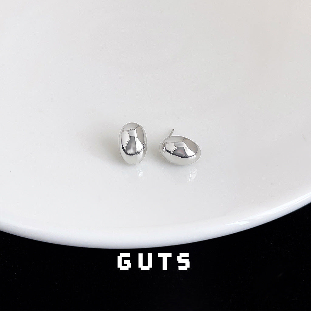 A廠 日韓款金屬豆豆銀針耳環 批發 折扣@洽客服 25.11.W4「2574-2575」