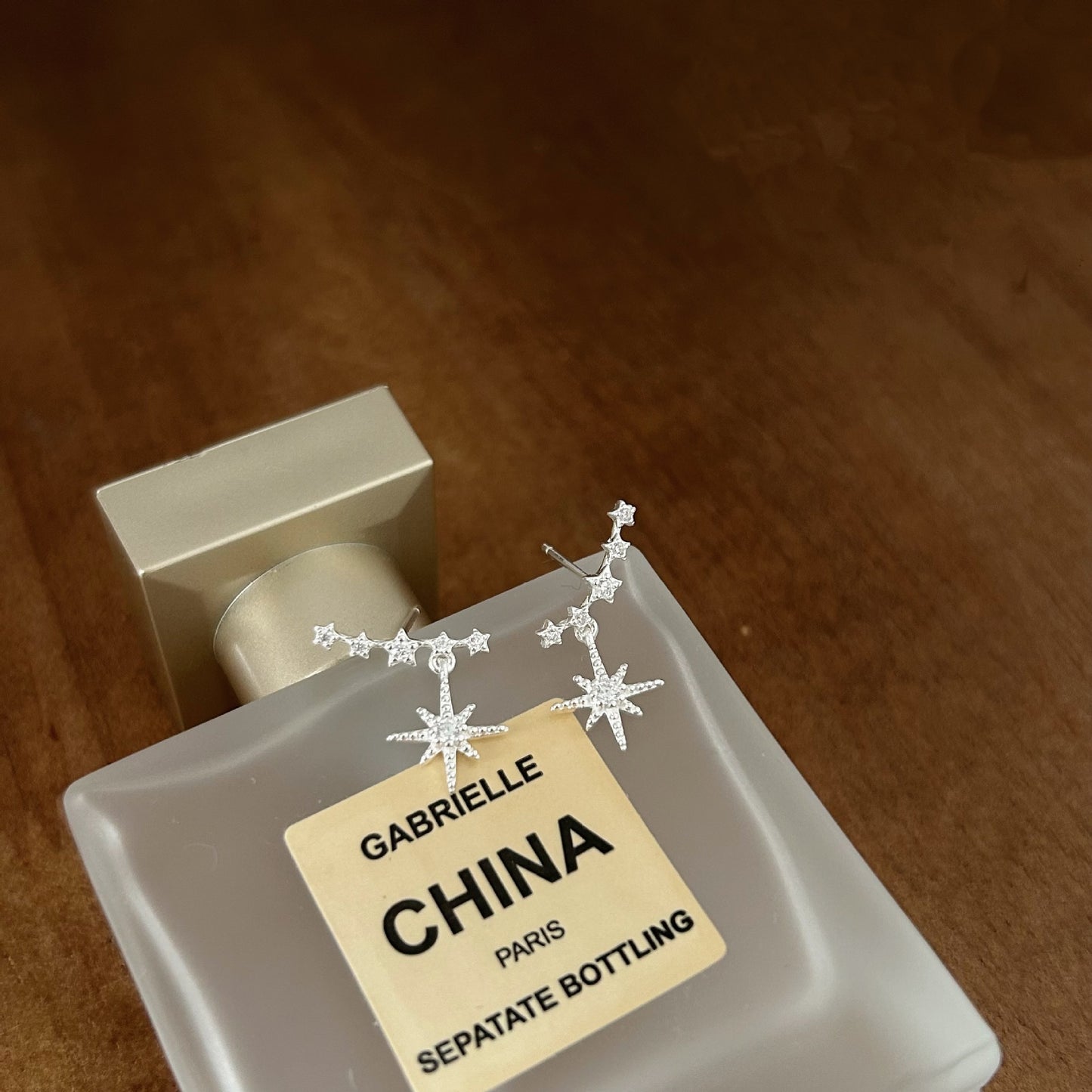 C3廠 韓國韓版八芒星S925純銀耳環 批發 折扣@洽客服 25.10.W5「HES250」