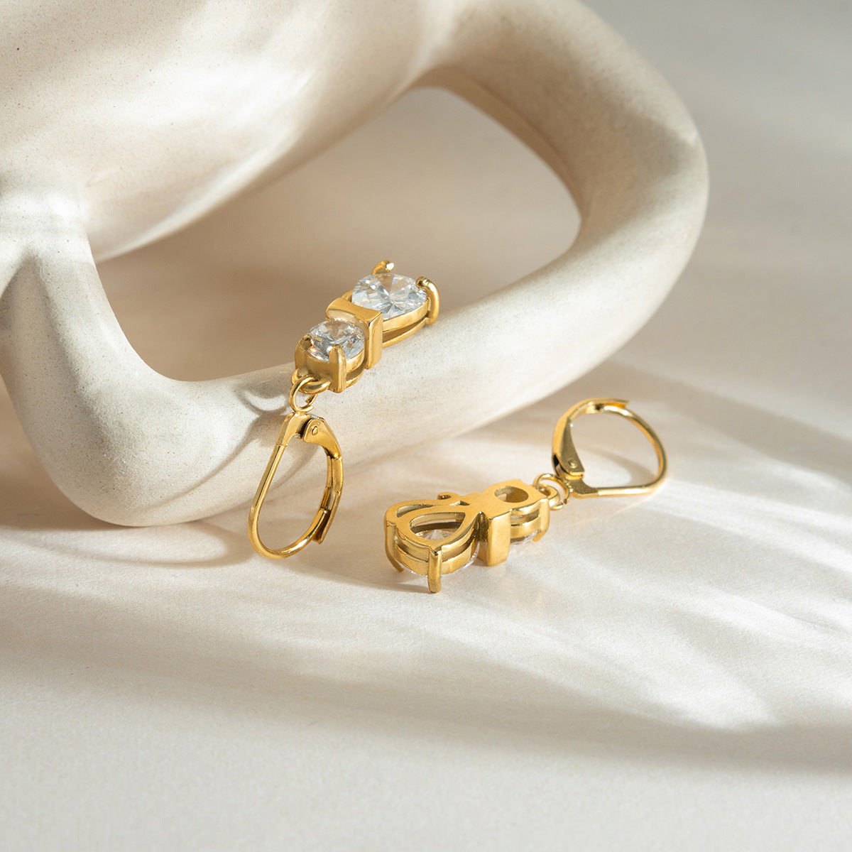 B廠 歐美款ENYA 鈦鋼鍍18K金耳環 批發 折扣@洽客服 25.12.W3「JDE0310011」