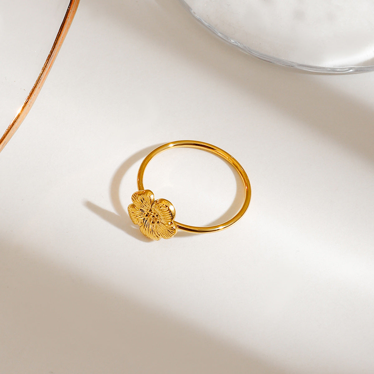 B廠 歐美款 TINA 鈦鋼鍍18K金戒指 批發 折扣@洽客服 25.03.W4「JDR0211017-7」