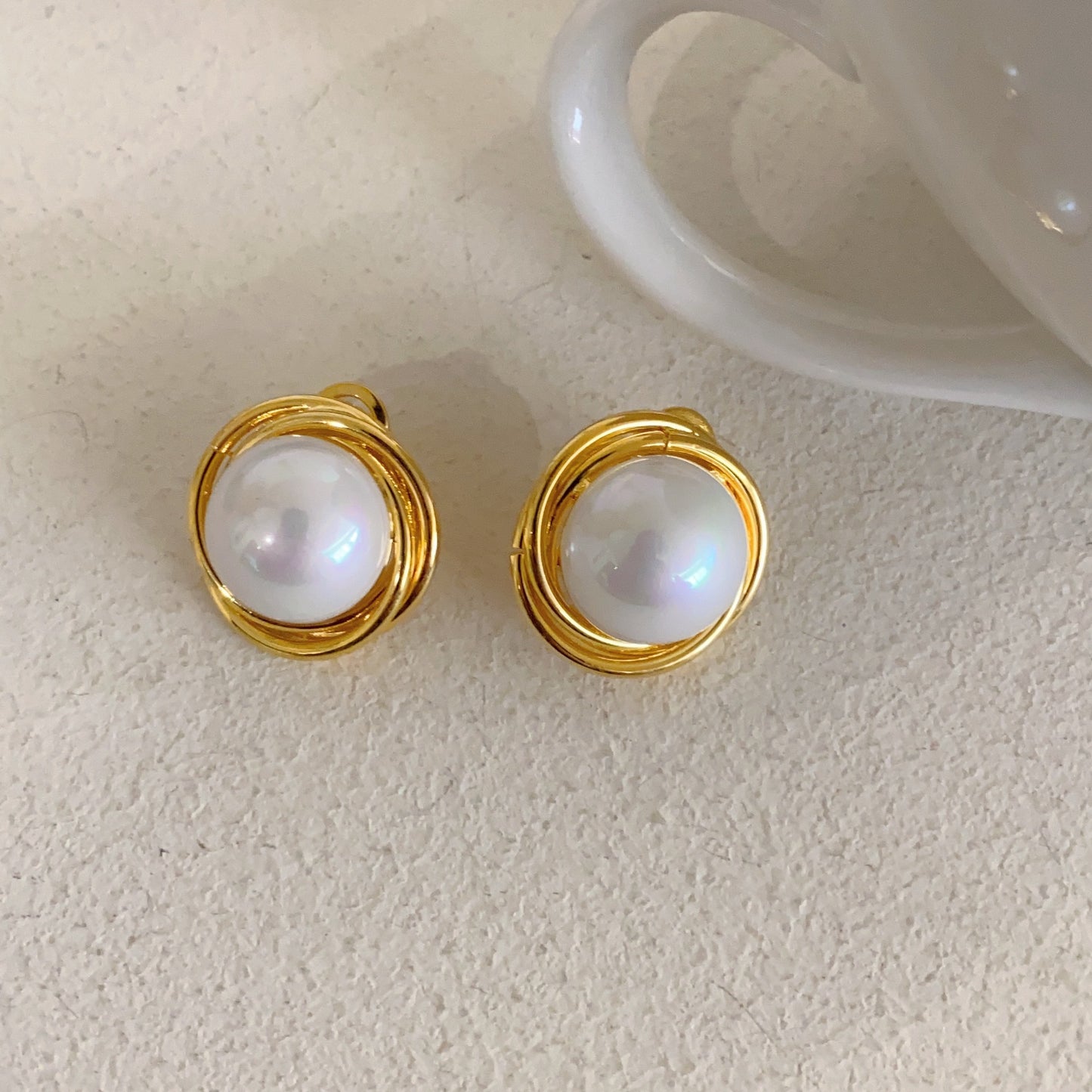 B廠 BRIA 銅鍍22K金耳環「ER0191」24.05.W2 批發折扣@洽客服