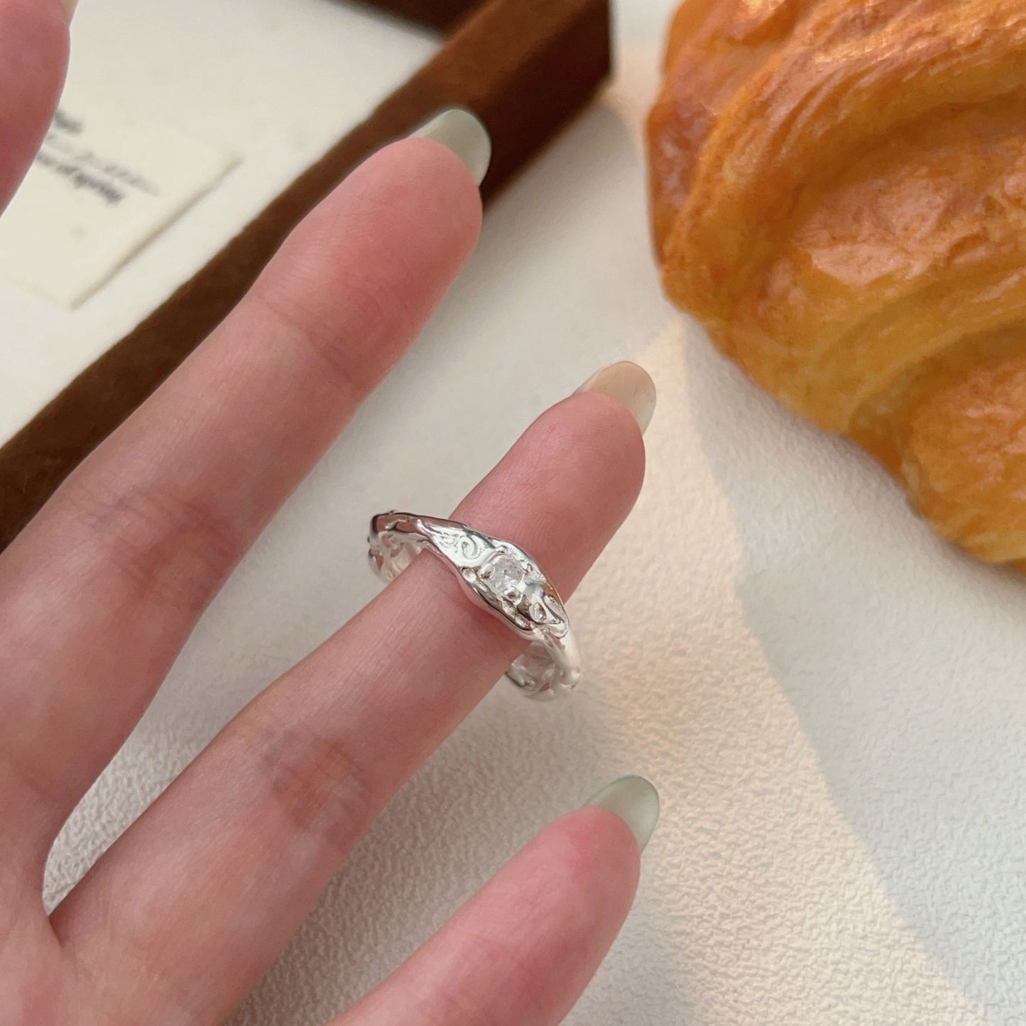 C3廠 韓國韓版極簡不規則S925純銀戒指 批發 折扣@洽客服 25.11.W1「HJZ301 HJZ302」