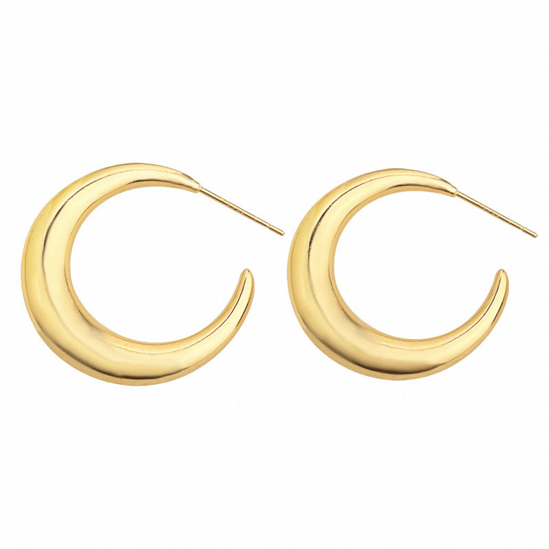 A廠 韓系時尚C型耳圈「5366-5369」