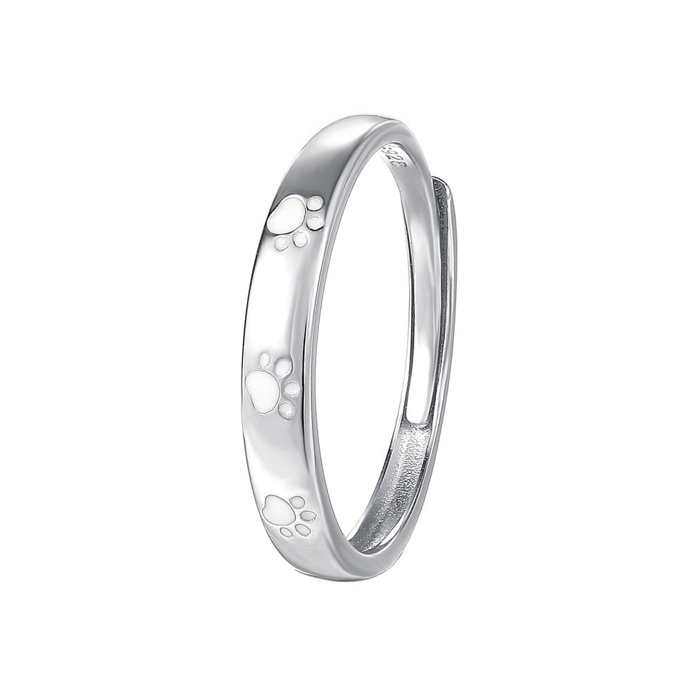 C廠 韓國韓版貓咪情侶S925純銀戒指 批發 折扣@洽客服 25.12.W4「K2452 K2453」