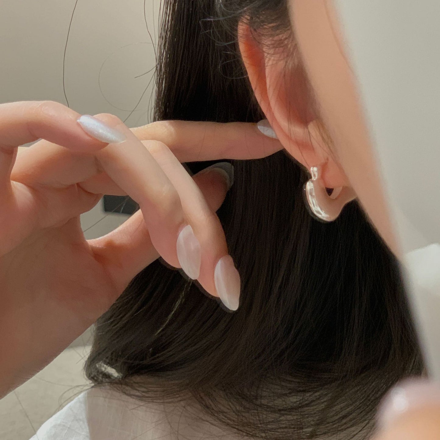 C2廠 韓國韓版異形質感S925純銀耳環 批發 折扣@洽客服 25.11.W1「SE2501」