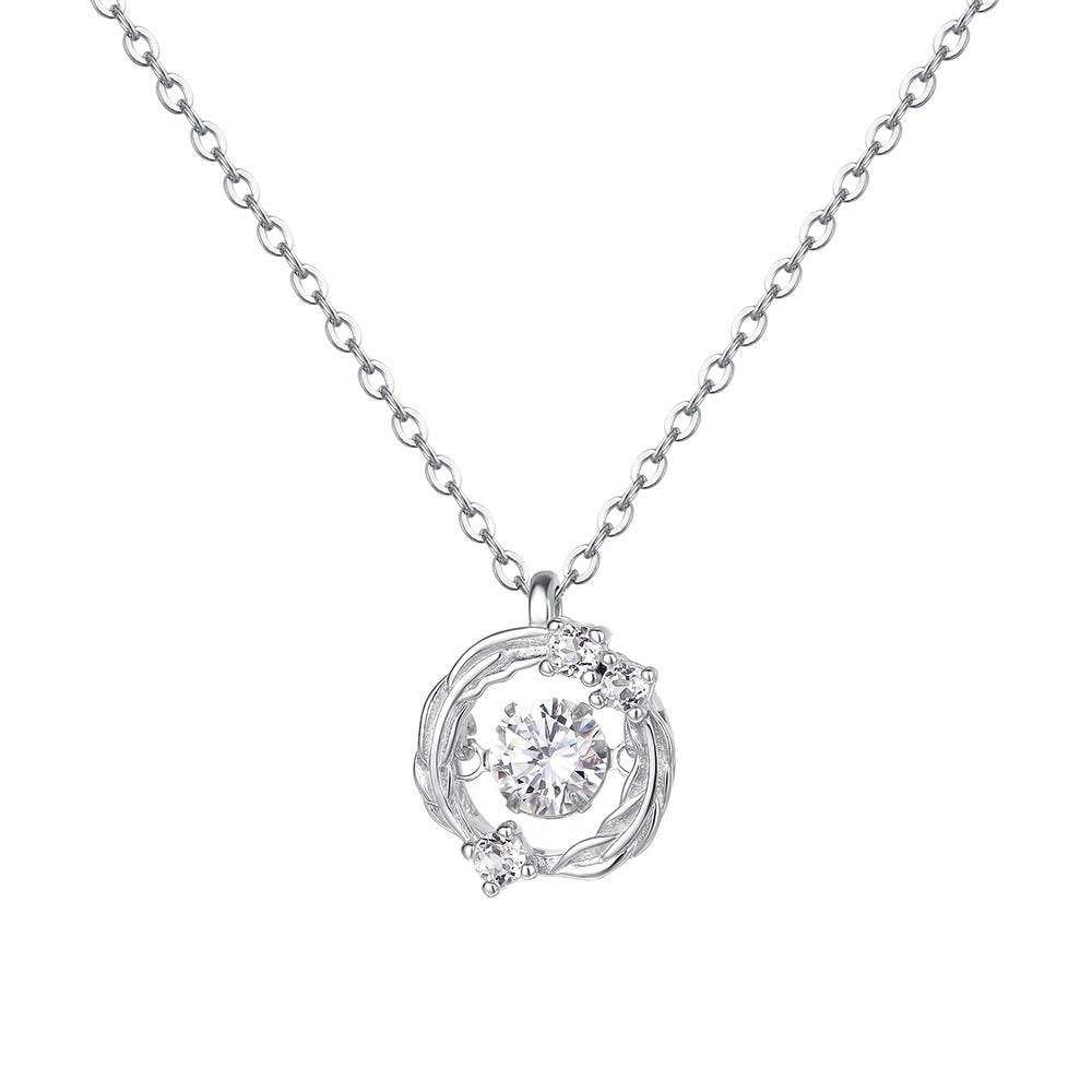 C廠 韓國韓版羽毛靈動托帕石S925純銀項鍊 批發 折扣@洽客服 25.11.W1「F6429」