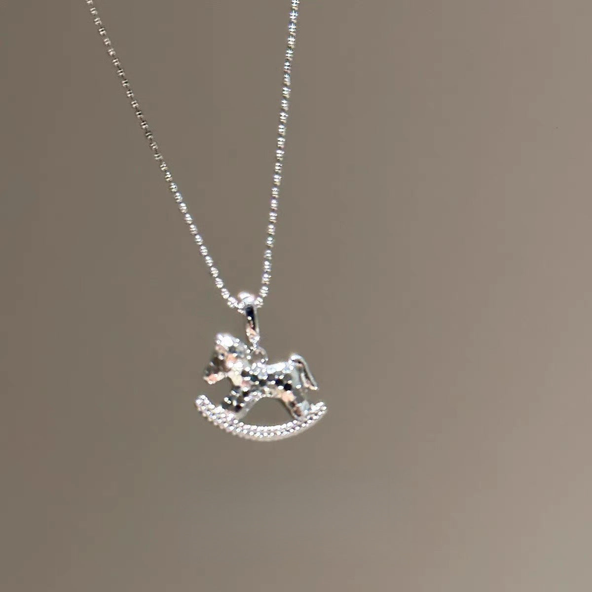 A2廠 韓國韓版小馬吊墜項鍊 批發 折扣@洽客服 25.12.W2「HN10629--1」