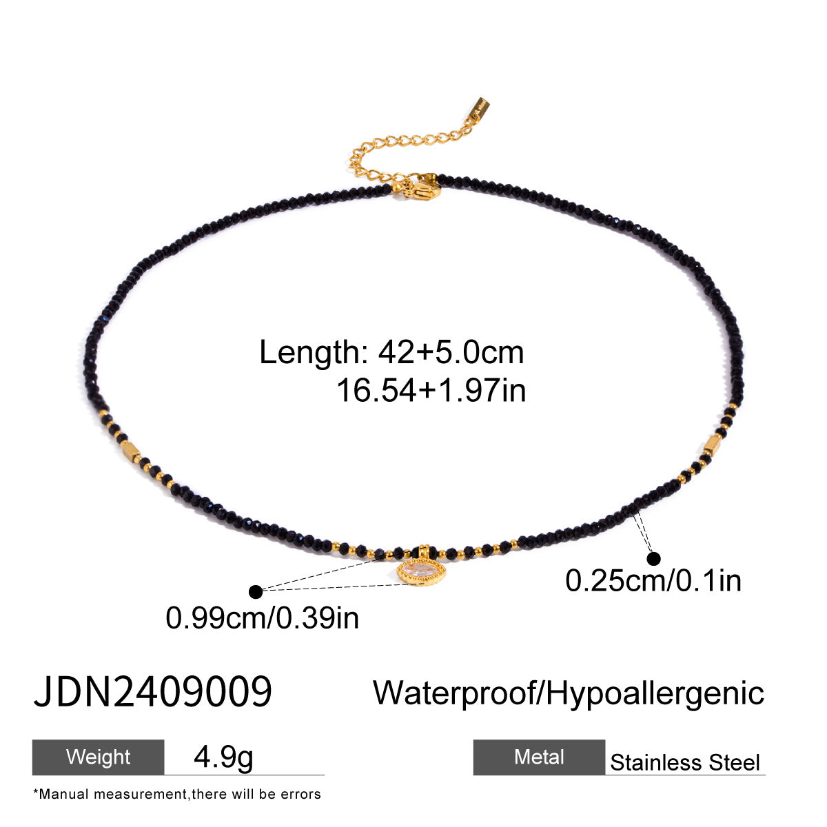 B廠 歐美款 IRIS 鈦鋼18K金項鍊「JDN2409009,JDNW2404030,JDNW2305004」24.12.W4 批發折扣@洽客服