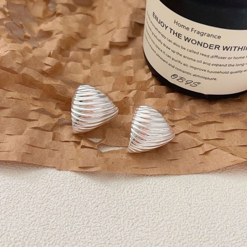 C3廠 韓國韓版幾何三角形S925純銀耳環 批發 折扣@洽客服 25.12.W2「hes411」