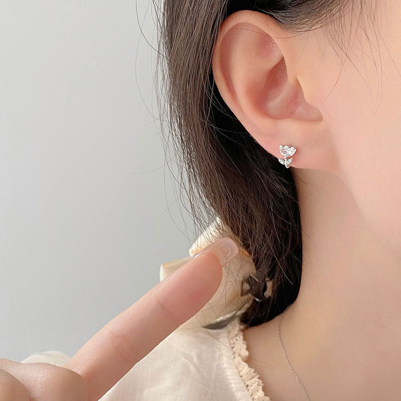 C廠 鑲鑽輕奢花朵S925純銀耳環 「YC9293E」24.01.W2 批發折扣@洽客服