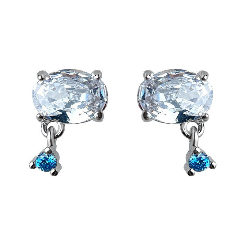 A廠 日韓款 微鑲鋯石銀針耳環 批發 折扣@洽客服 26.03.W1「7080」