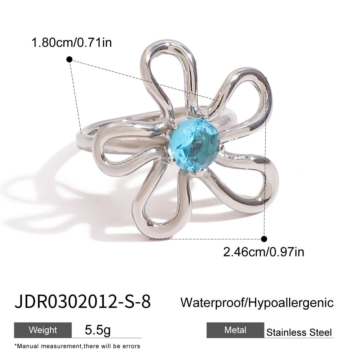 B廠 歐美款 LEAH 鈦鋼鍍18K金戒指 25.06.W2「JDR0302012 JDR0302012-S」