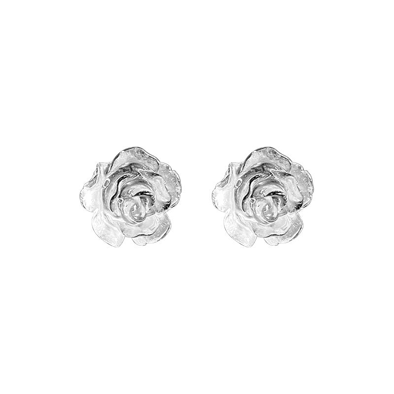 C廠 壓克力山茶花S999足銀耳環「YC9918E」24.05.W2 批發折扣@洽客服