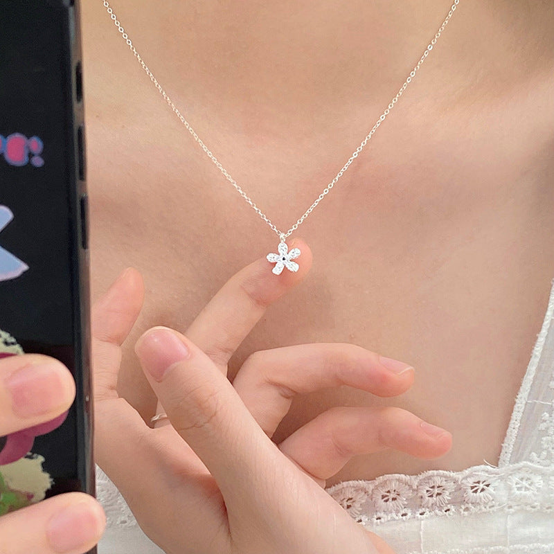 C廠 韓系JOYFUL 花朵S999足銀項鍊「YC3220N」24.11.W2 批發折扣@洽客服