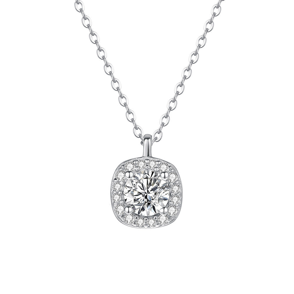 C廠 韓國韓版滿天星方糖 S999純銀項鍊 批發 折扣@洽客服 25.12.W4「A4791」