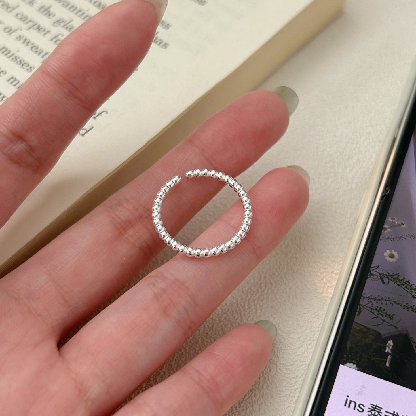 C3廠 韓國韓版鏤空花朵S925純銀戒指 批發 折扣@洽客服 25.11.W1「hjz288 hjz282」