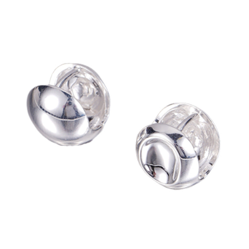 C2廠 韓國韓版不規則光面感S925銀耳環 批發 折扣@洽客服 25.11.W3「SE2502」