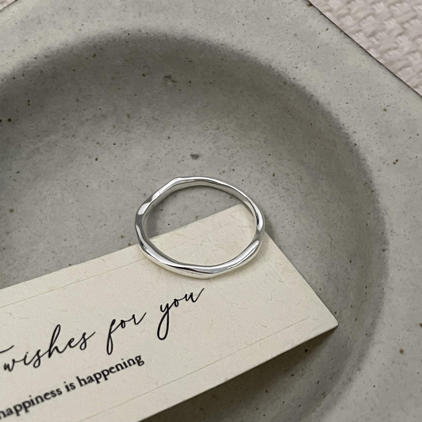 C2廠 韓國韓版飾品穿搭素圈S925純銀戒指 批發 折扣@洽客服 26.01.W1「XSR1165」