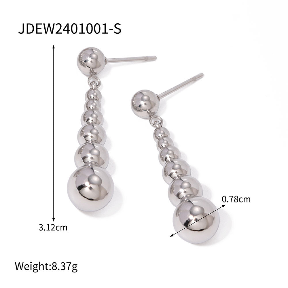 B廠 DORIS 不鏽鋼鍍18K耳環「JDEW2401041」24.07 批發折扣@洽客服