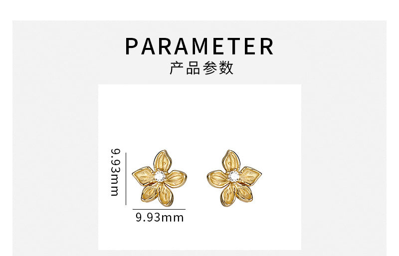 C廠 花朵S999足銀耳環「YC9389E」24.03.W3 批發折扣@洽客服