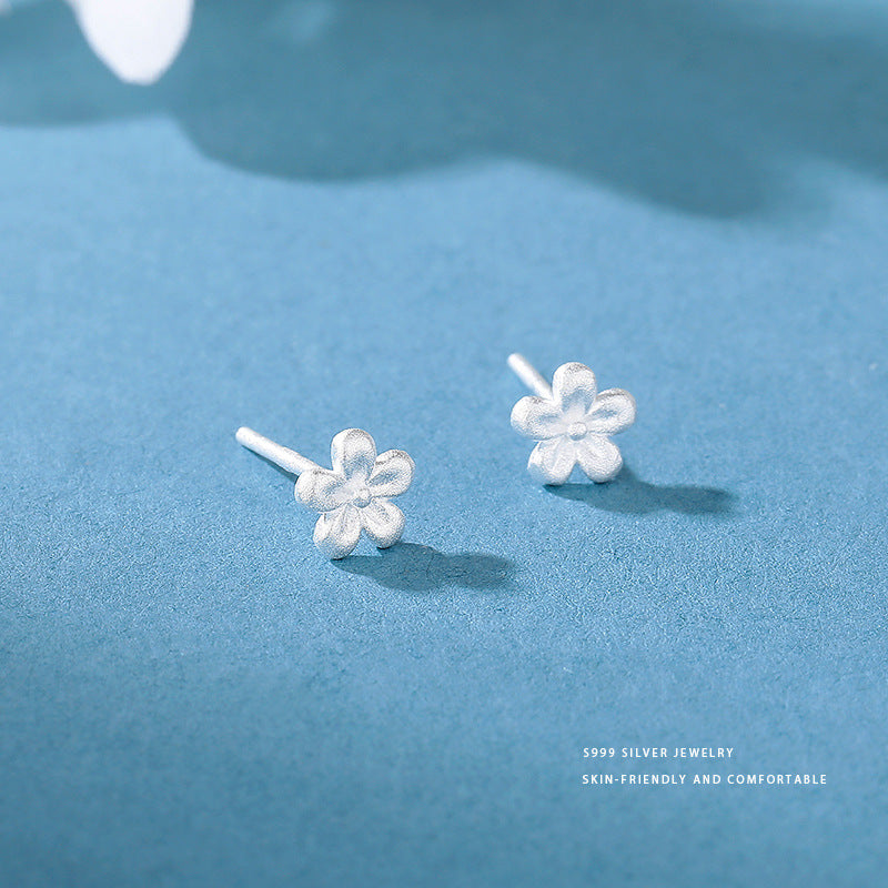 C廠 精美小花S999足銀耳環「YC9806E」24.04.W4 批發折扣@洽客服