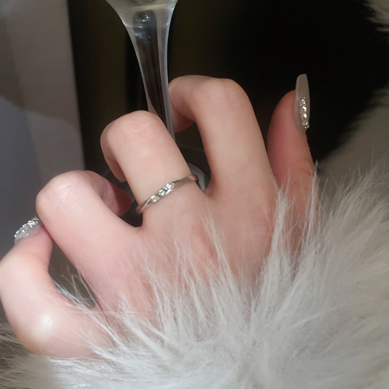 A2廠 韓國韓版鋯石幾何開口戒指「HR2423HR2425」25.01.W1 批發折扣@洽客服