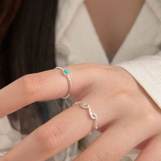 C3廠 韓國韓版幾何S925純銀戒指 批發 折扣@洽客服 26.04.W3「HJZ440  HJZ446」