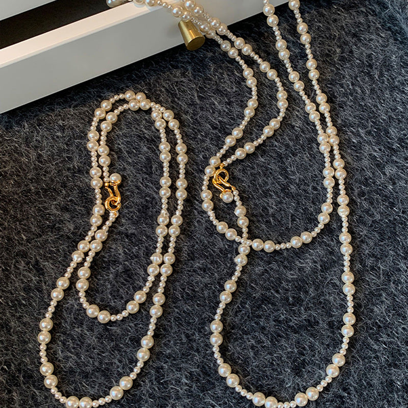 A2廠 韓國韓版復古優雅珍珠長項鍊 批發 折扣@洽客服 25.12.W1「WN1970 WN1971」