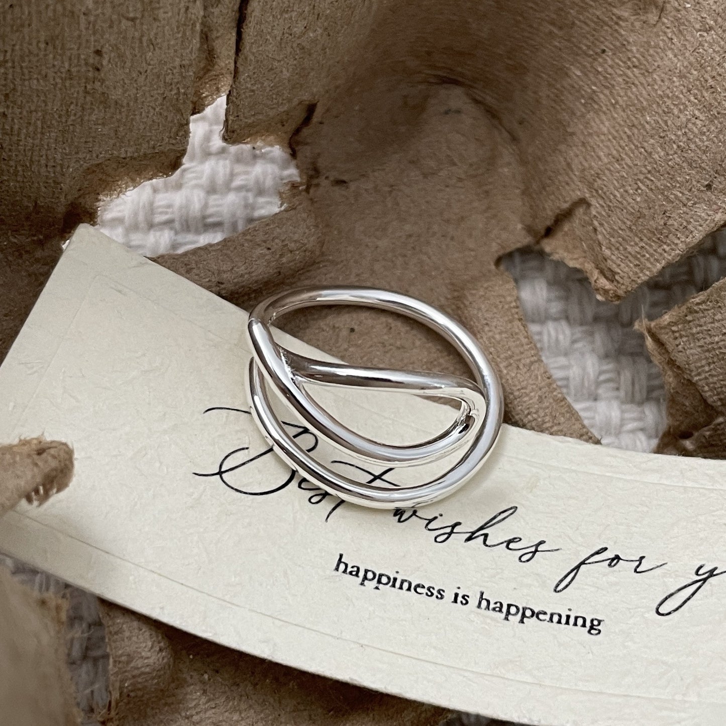 C2廠 韓國韓版多層線條S925純銀戒指 批發 折扣@洽客服 25.10.W5「SR1435」