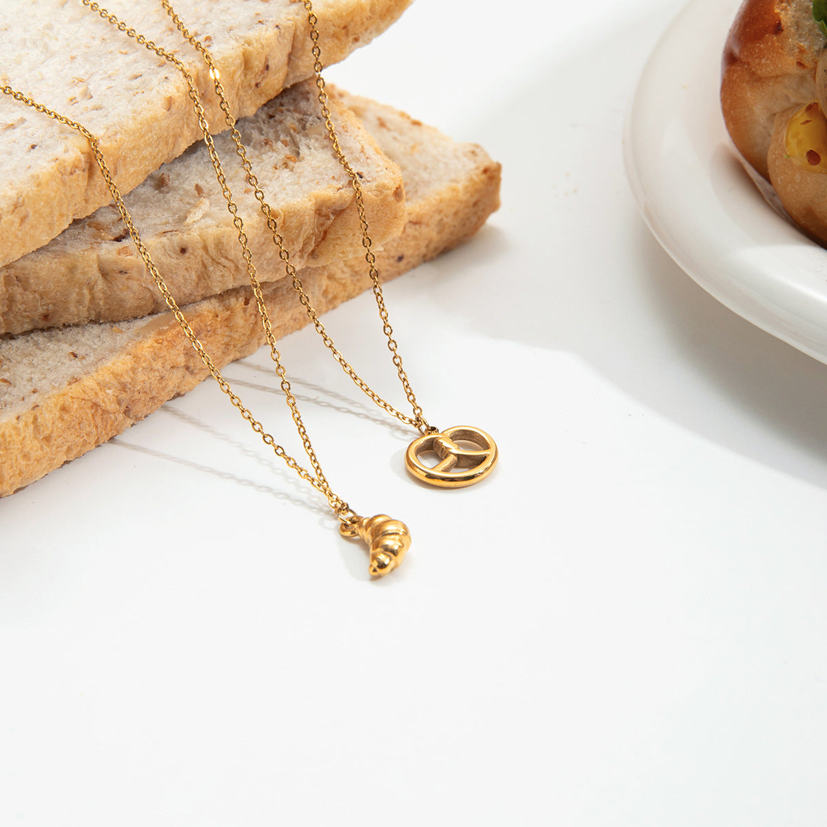 B廠 歐美款 Merinda  鈦鋼鍍18K金項鍊 批發 折扣@洽客服 25.10.W5「JDN0207024」