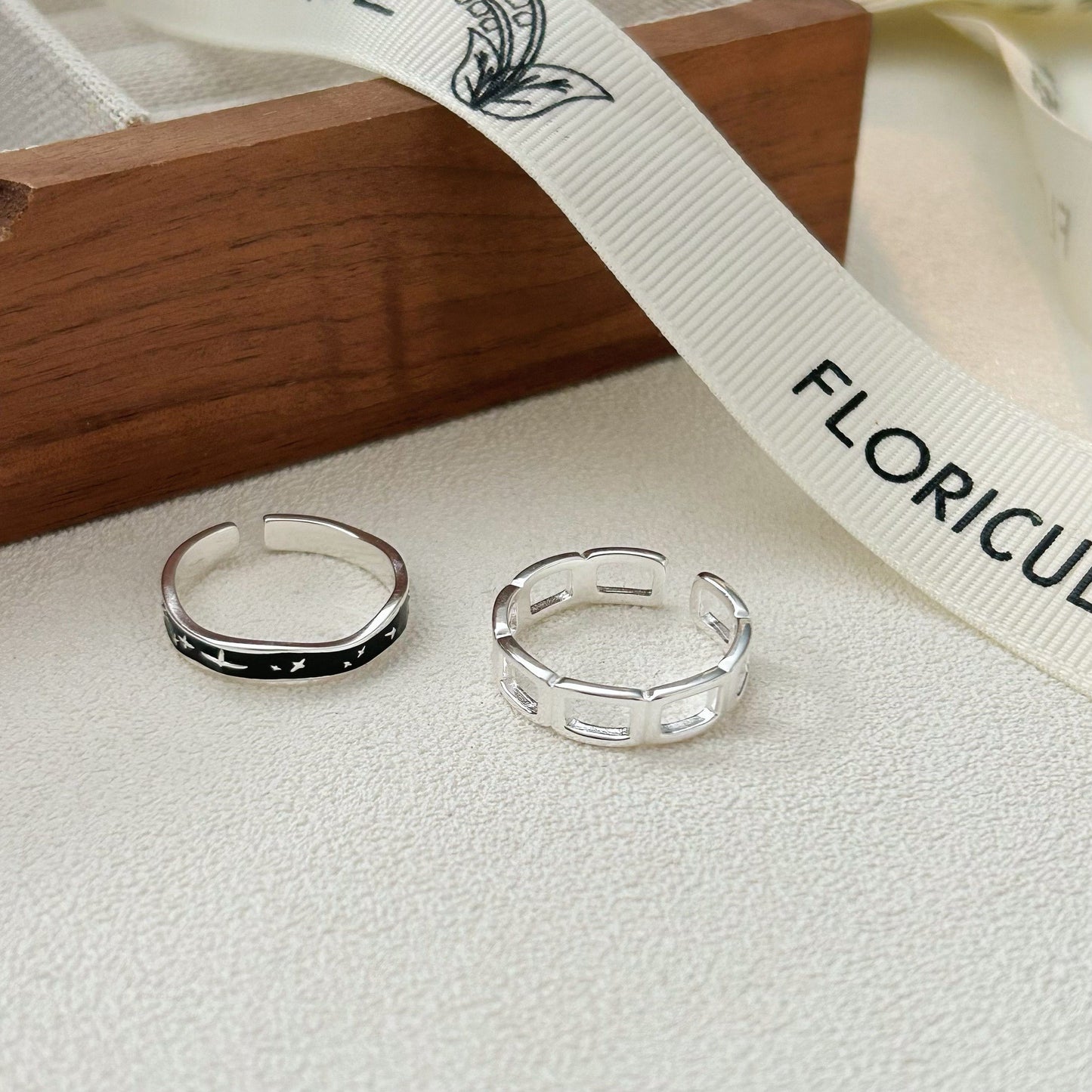 C3廠 韓國韓版幾何滴釉S925純銀戒指 批發 折扣@洽客服 25.11.W1「hjz306 hjz308」