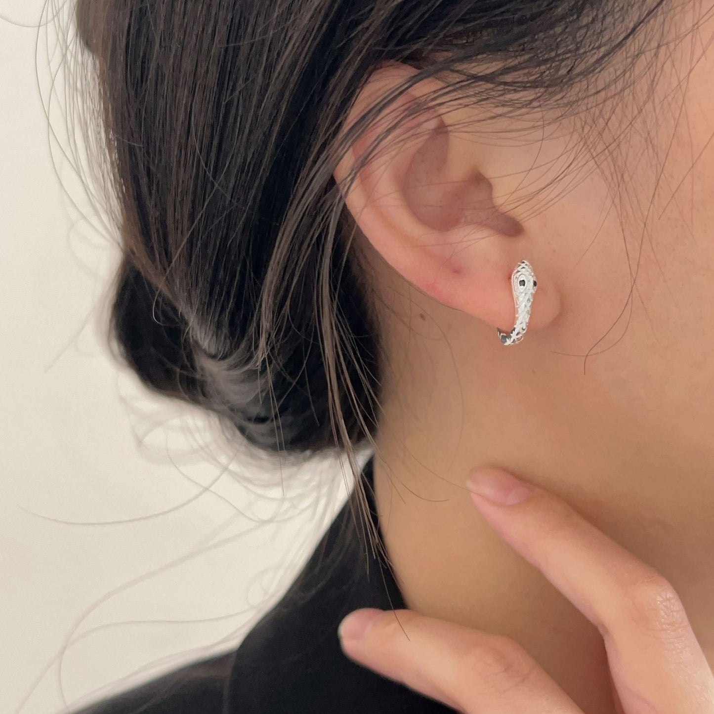 C3廠 韓國韓版小蛇S925純銀耳環 批發 折扣@洽客服 25.07.W3「ES124」