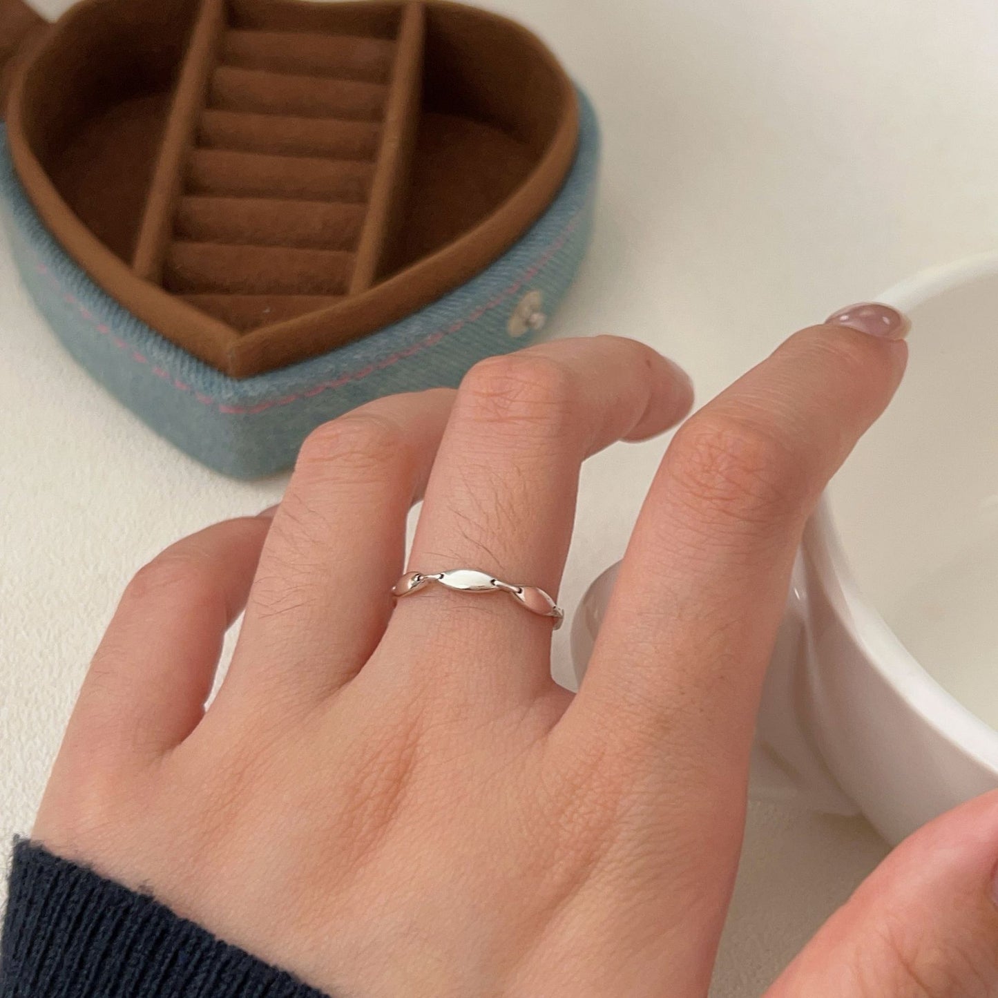 C3廠 韓國韓版幾何S925純銀戒指批發 折扣@洽客服 25.03.W2「hjz310」