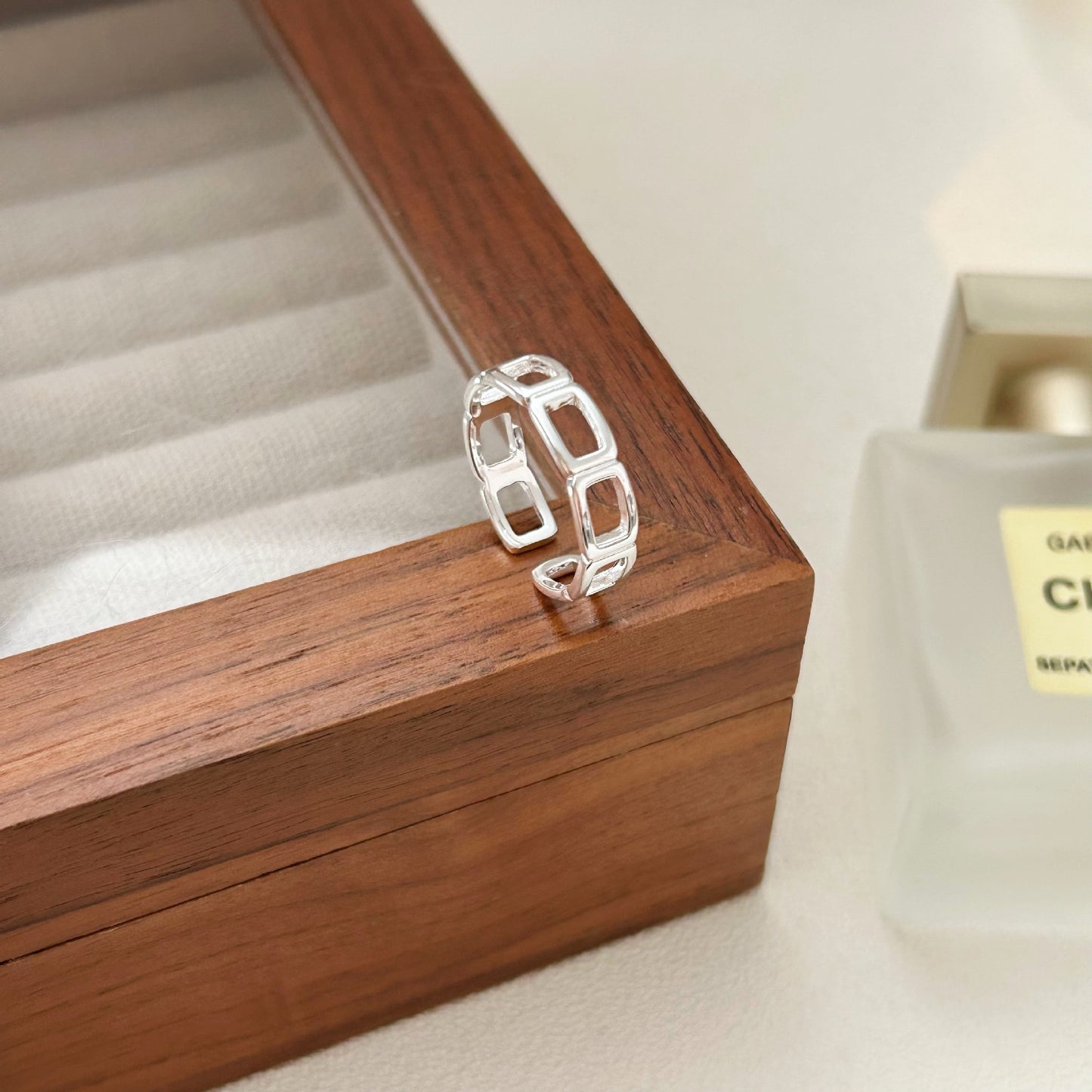 C3廠 韓國韓版幾何滴釉S925純銀戒指 批發 折扣@洽客服 25.11.W1「hjz306 hjz308」