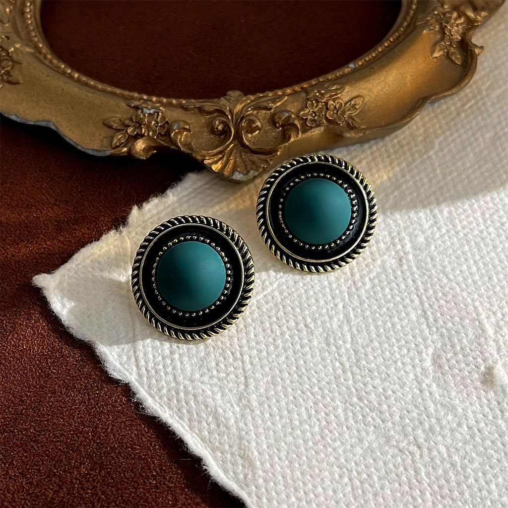 A廠 日韓款 復古金屬銀針耳環 批發 折扣@洽客服 25.10.W5「1988」