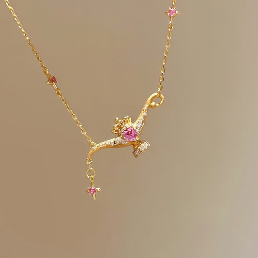 A2廠 韓國韓版許願吧！精靈 鋯石神燈電鍍24K真金項鍊 批發 折扣@洽客服 25.12.W1「WN1977」