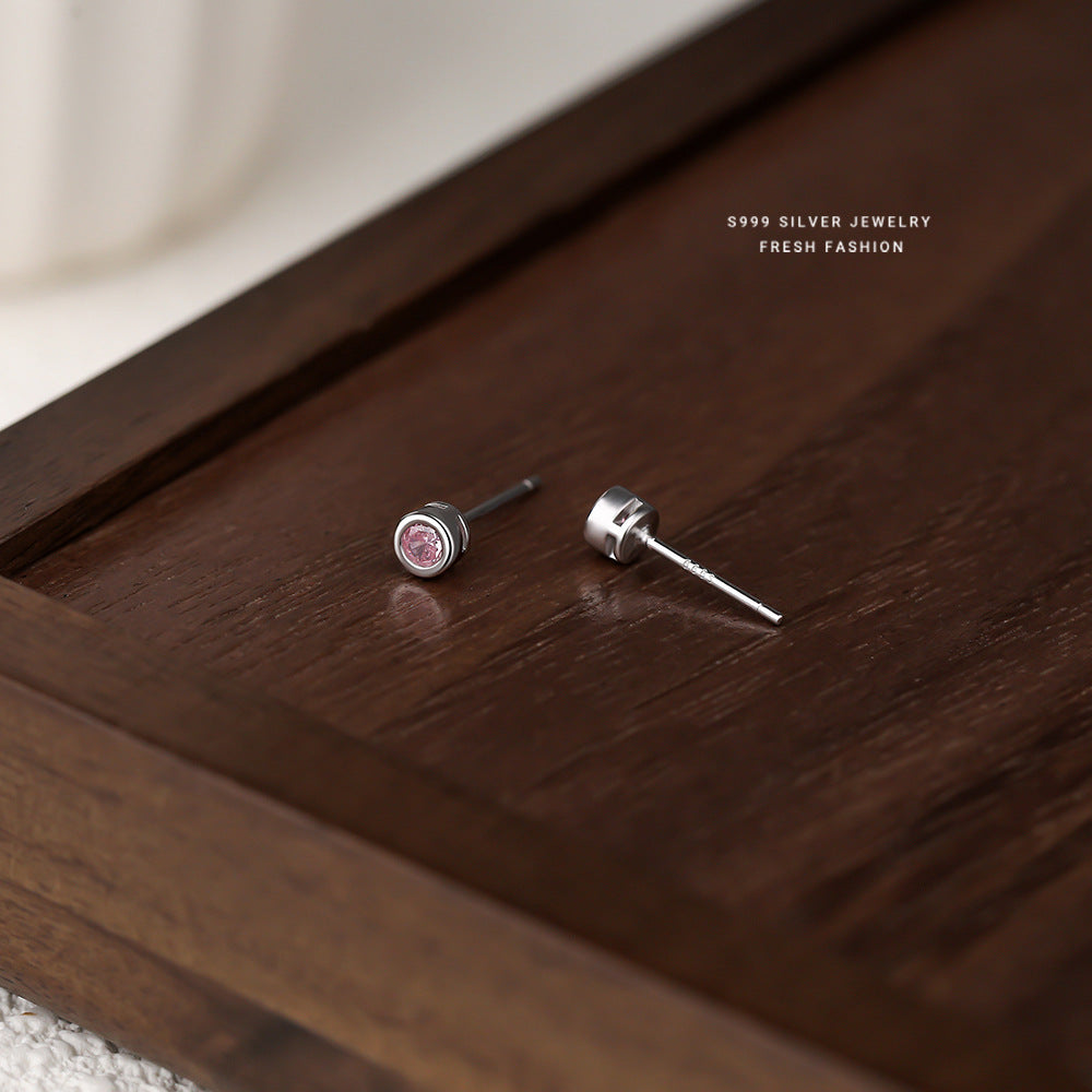 C廠 韓國韓版圓形幾何S999純銀耳環 批發 折扣@洽客服 25.11.W1「E5674」