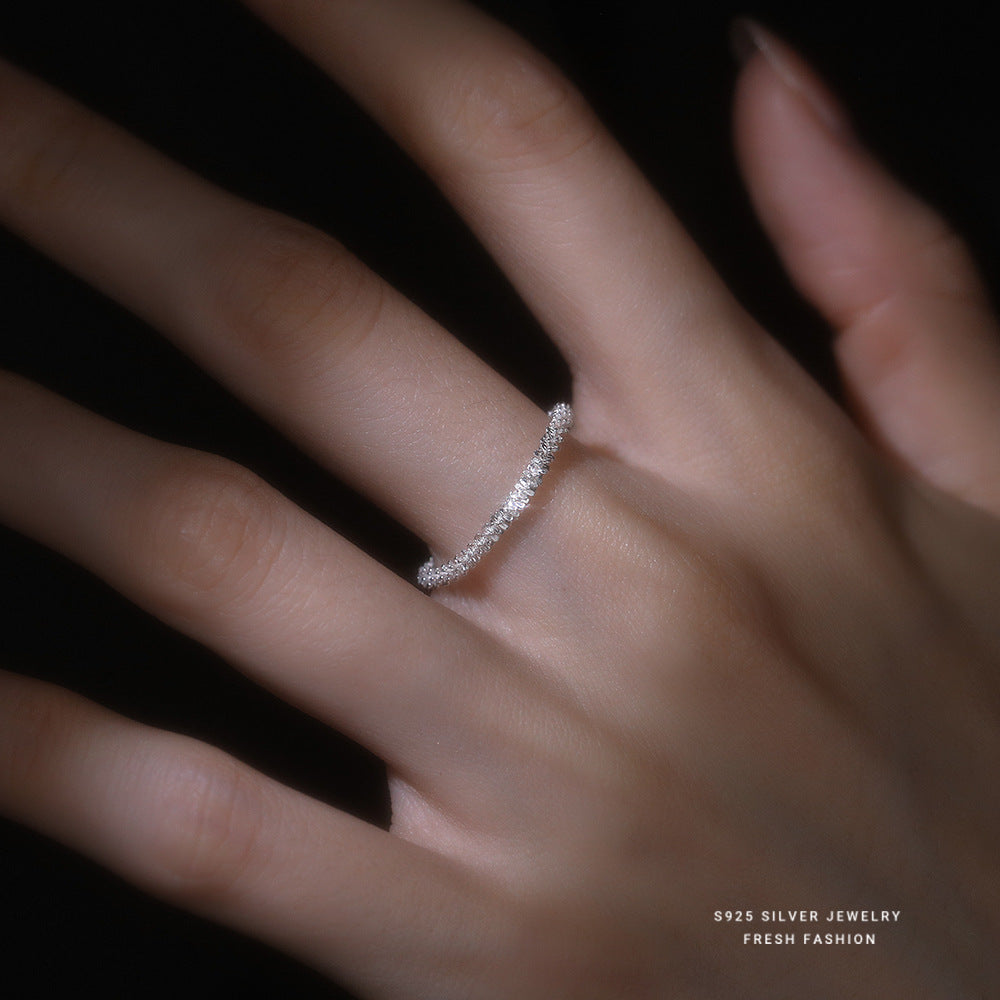C廠 韓國韓版波光粼粼S925純銀戒指批發 折扣@洽客服 26.03.W3「K2065」