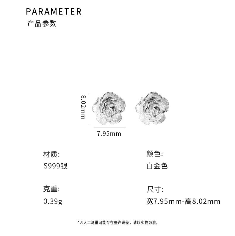 C廠 壓克力山茶花S999足銀耳環「YC9918E」24.05.W2 批發折扣@洽客服