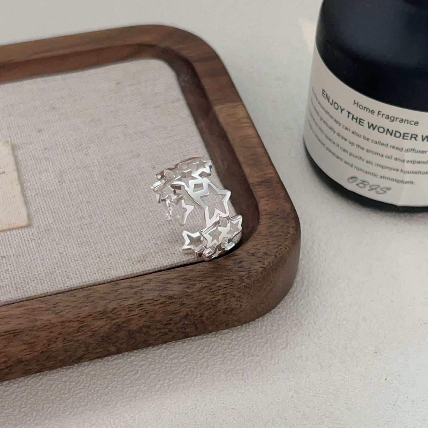 C3廠 韓國韓版S925純銀｜鏤空五角星戒指 批發 折扣@洽客服 26.02.W3「hjz305」