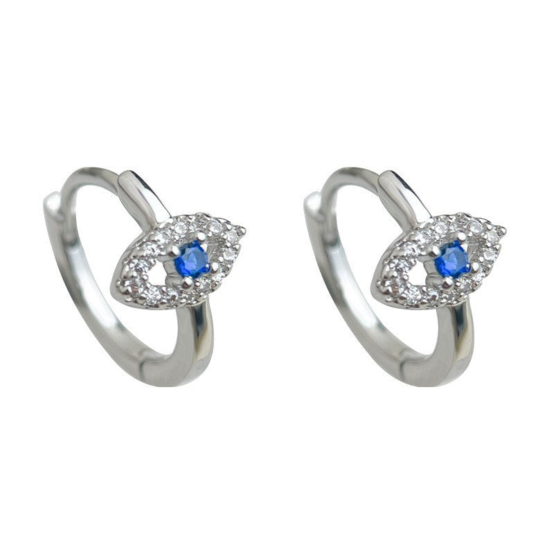 A廠 日韓款氣質鋯石眼睛耳環 批發 折扣@洽客服 26.01.W1「6968」