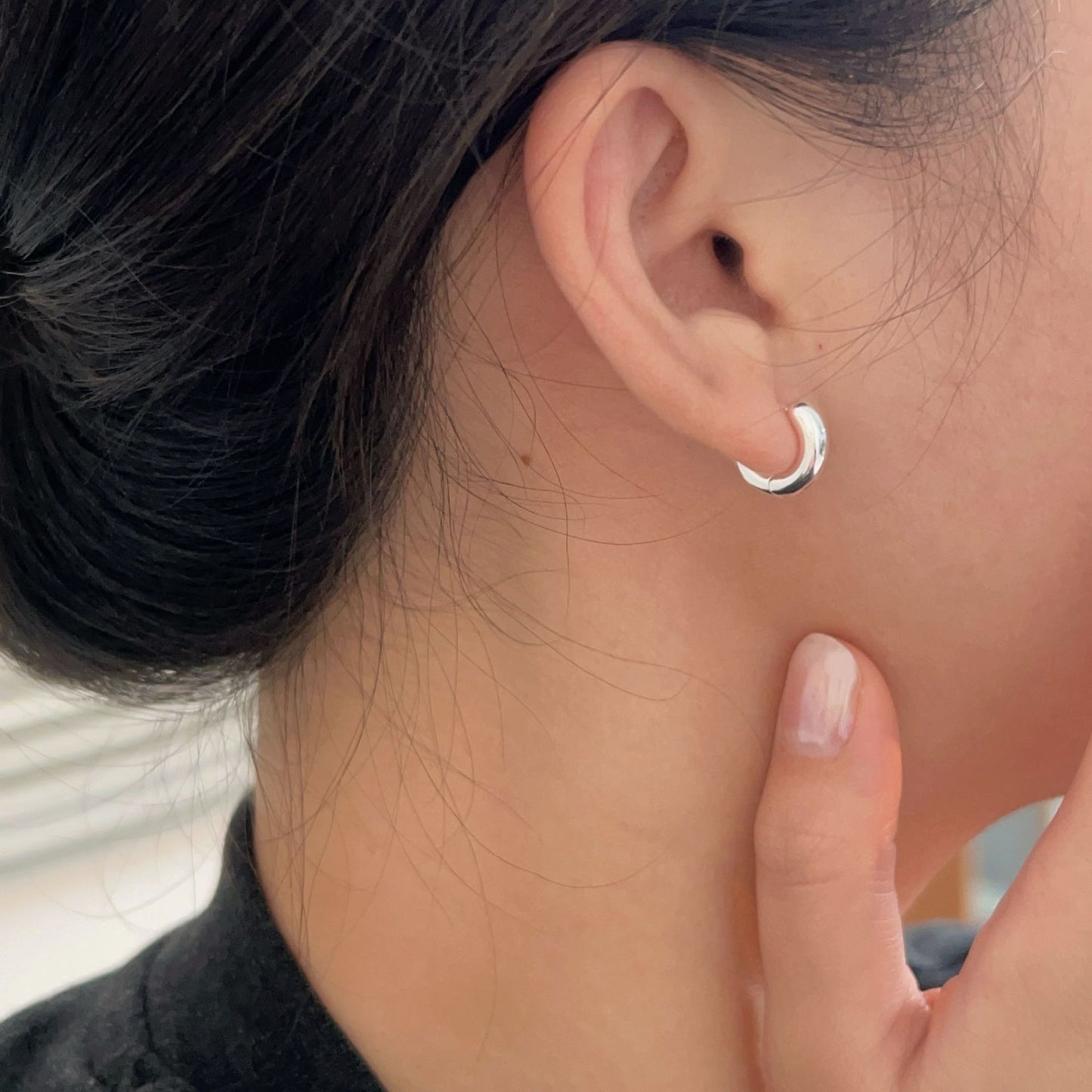 C3廠 韓國韓版幾何圓圓S925純銀耳環批發 折扣@洽客服 25.03.W2「es202」