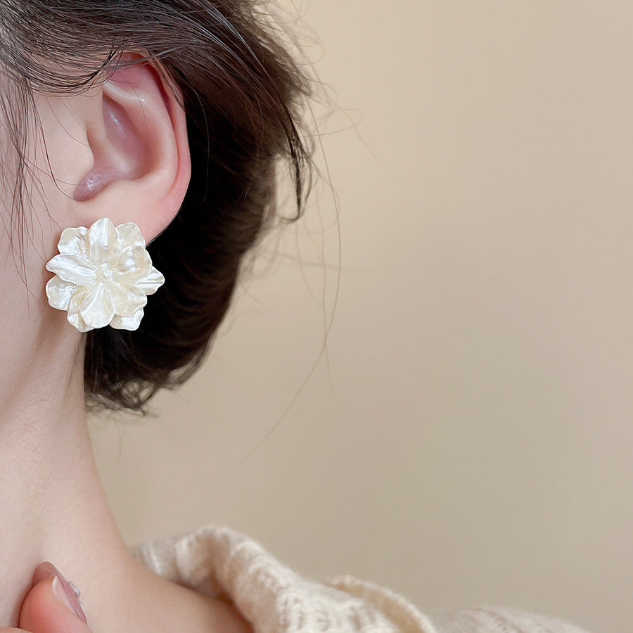 A2廠 鈦鋼｜【限量超值套組】滴油愛心花朵珍珠銀針耳環  批發 折扣@洽客服 26.01.W3「HE29804」