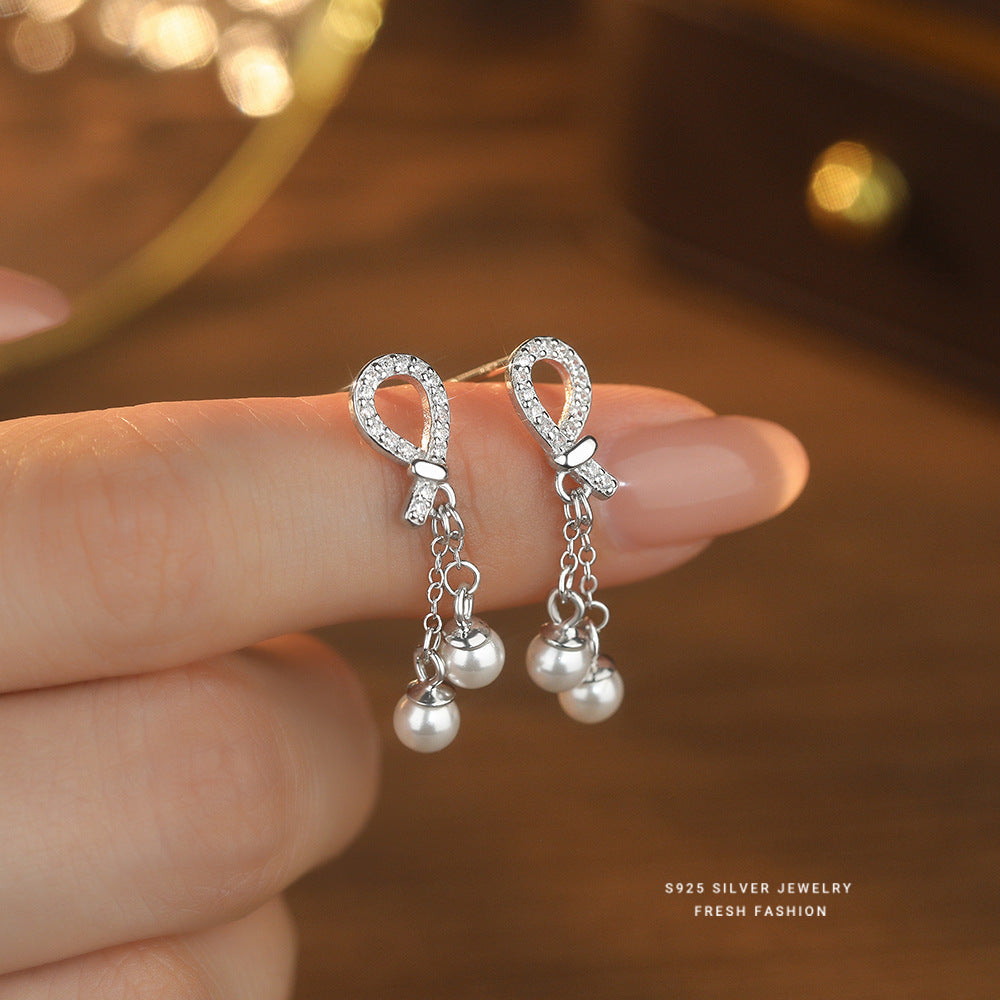 C廠 韓國韓版氣質珍珠S925純銀耳環 批發 折扣@洽客服 25.10.W5「E5638」