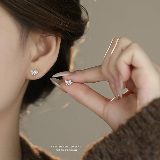 C廠 S925純銀｜韓國韓版精緻小巧養耳洞耳環 批發 折扣@洽客服 26.01.W3「E6091」