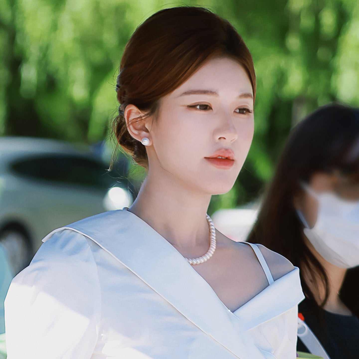 A2廠 韓國韓版珍珠銀針耳環 &項鍊 批發 折扣@洽客服 25.11.W3「HE20879-4-HN8575-4」