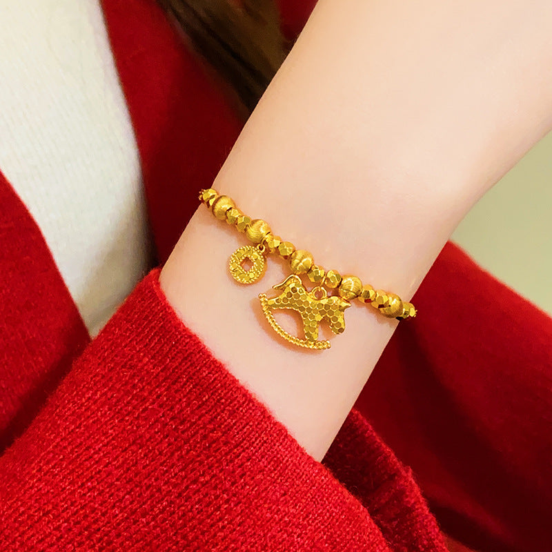 A2廠 韓國韓版馬上有錢電鍍24k真金手鍊｜項鍊 ｜銀針耳環 批發 折扣@洽客服 25.12.W1「WB1859」