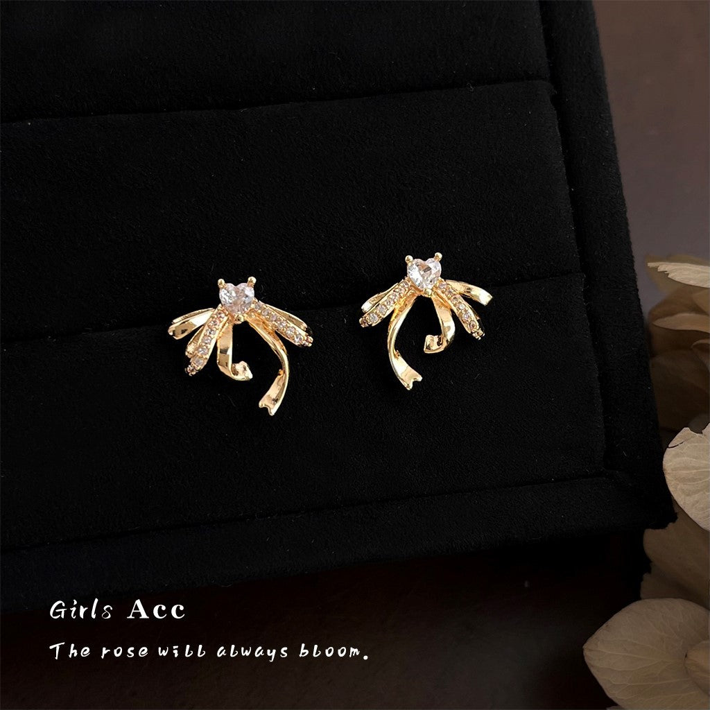 A廠 日韓款飄帶蝴蝶結耳環 批發 折扣@洽客服 26.01.W1「6953」